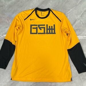 Men’s Nike Dri Fit NBA Golden State Warriors 2017 City Edition Shooting Shirt